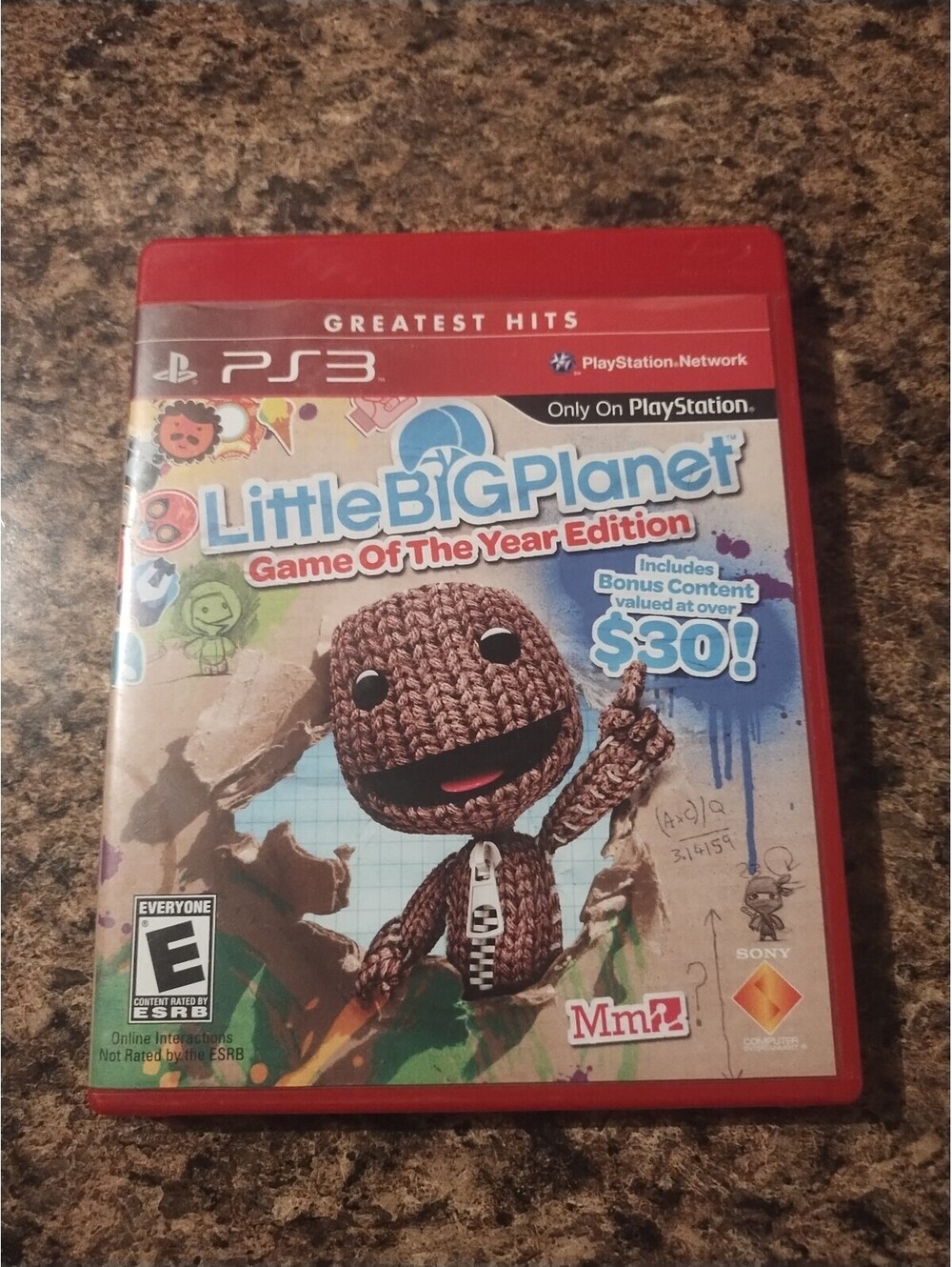 PlayStation 3 Game lot of 2 little big planet and Scene it